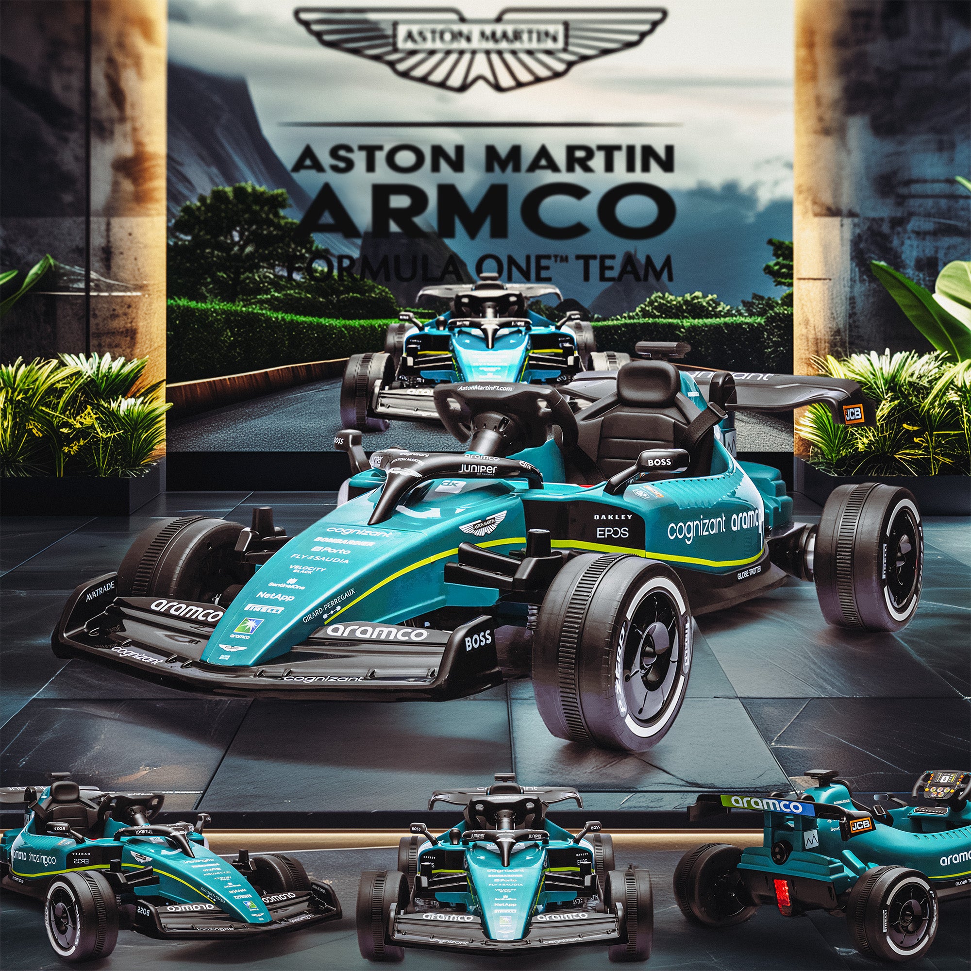 24V Licensed Aston Martin Aramco Formula One™ Team