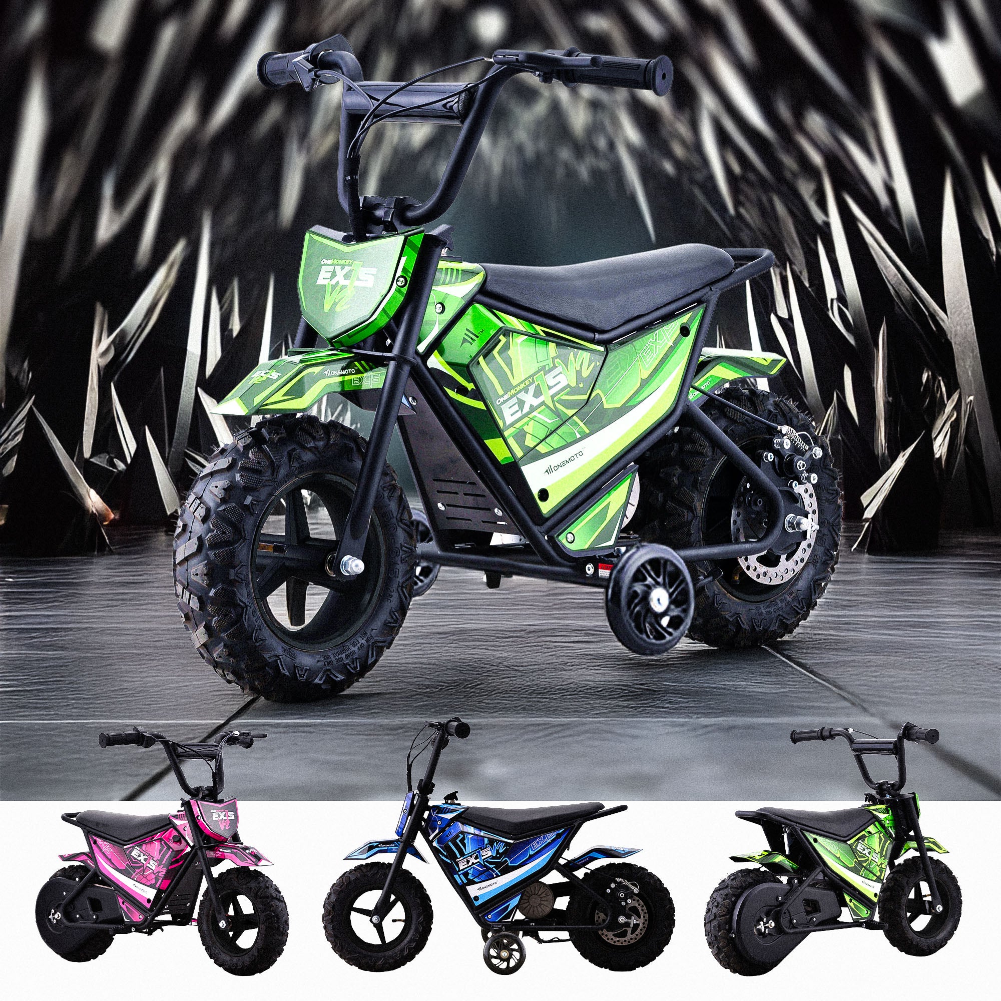 OneMonkey™ | EX1S | 250W | 24V | Electric Monkey Motorbike