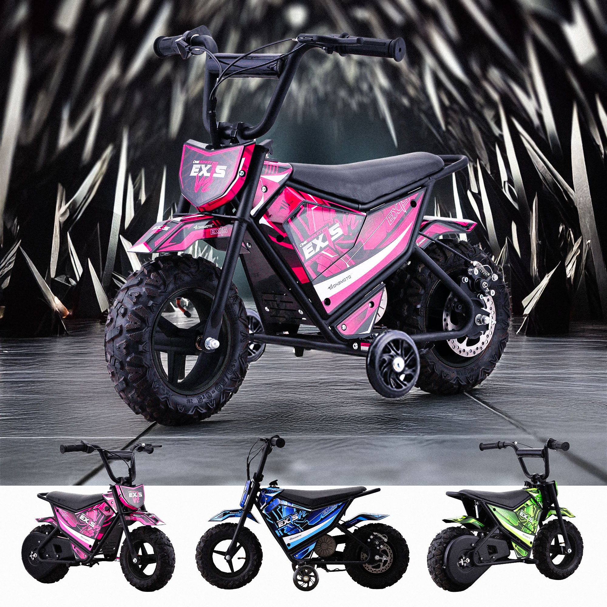 OneMonkey™ | EX1S | 250W | 24V | Electric Monkey Motorbike