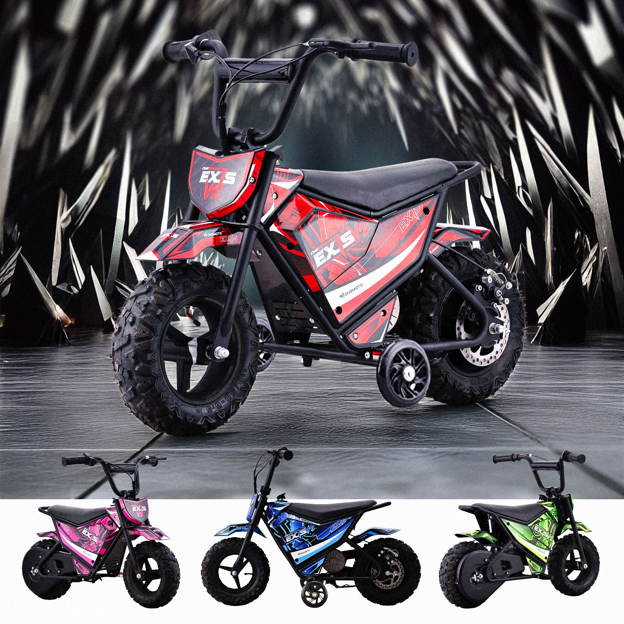 OneMonkey™ | EX1S | 250W | 24V | Electric Monkey Motorbike