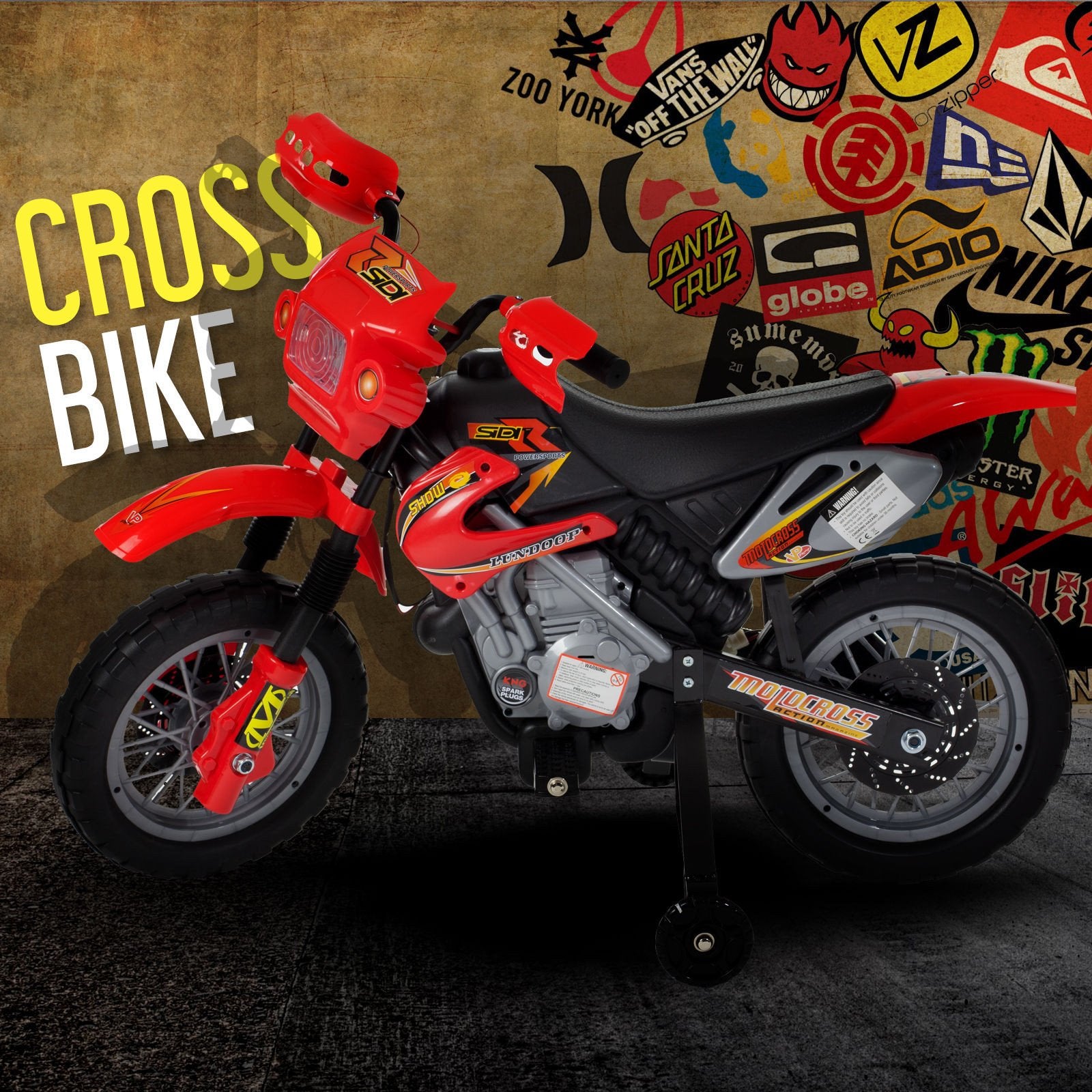 RiiRoo RiiRoo MXross MotorCross Motorbike  - 6V