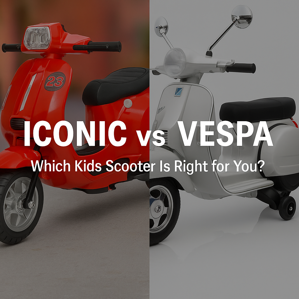 Iconic vs Vespa: Which Kids Scooter Is Right for You?
